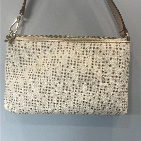 Michael Kors Cream and Tan Shoulder Bag - Picture 3 of 7